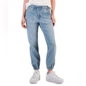 Tinseltown Denim Joggers Drawstring Waist Jeans Size XXL